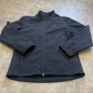 Tesla soft shell, full zip jacket, men’s medium